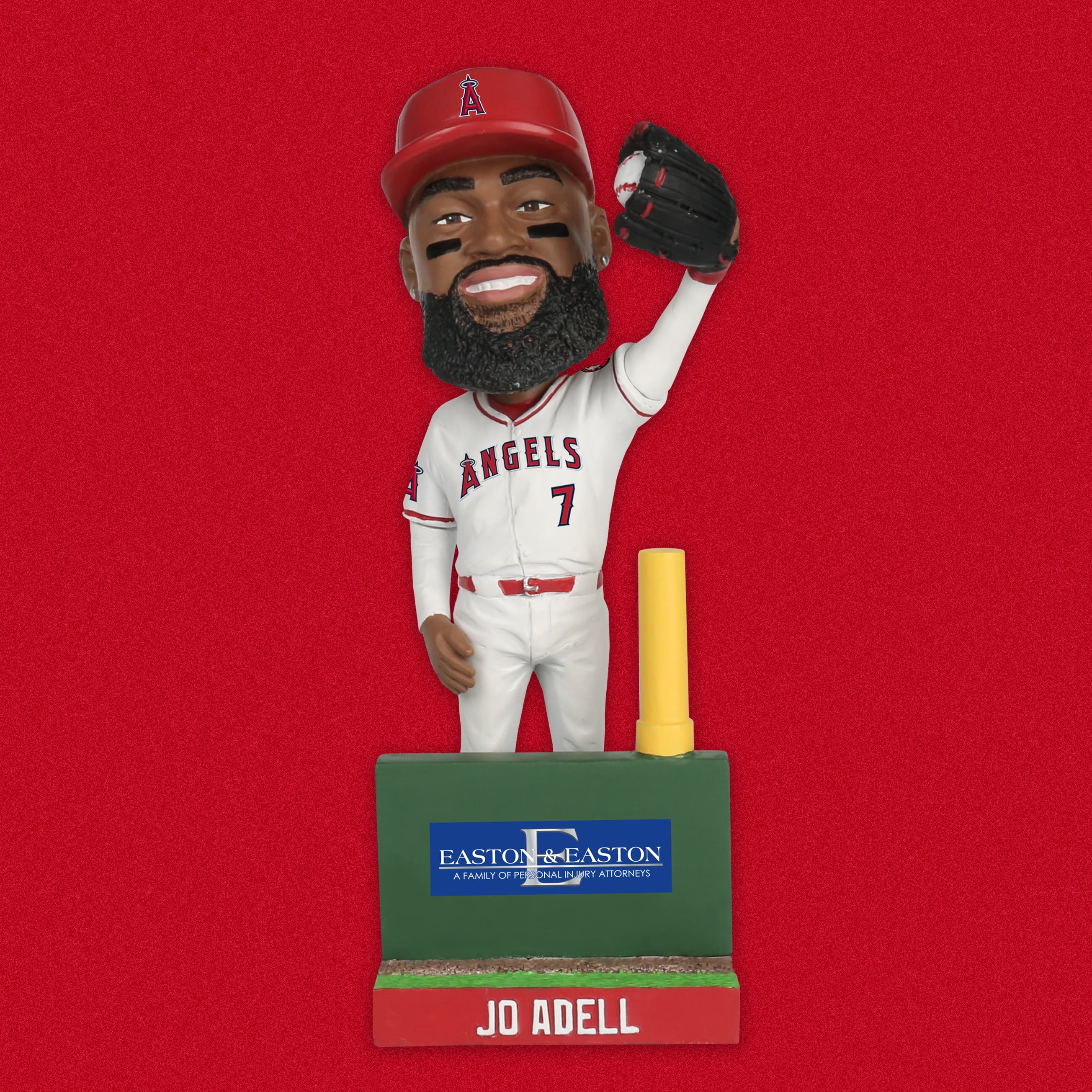 Los Angeles Angels Jo Adell Homerun Robbery Bobblehead