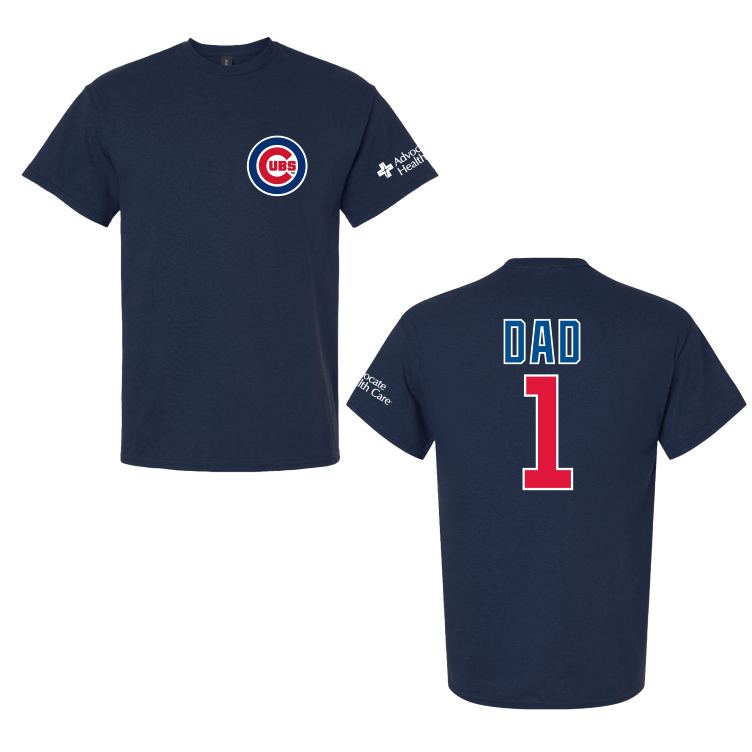 Chicago Cubs Father's Day T-Shirt