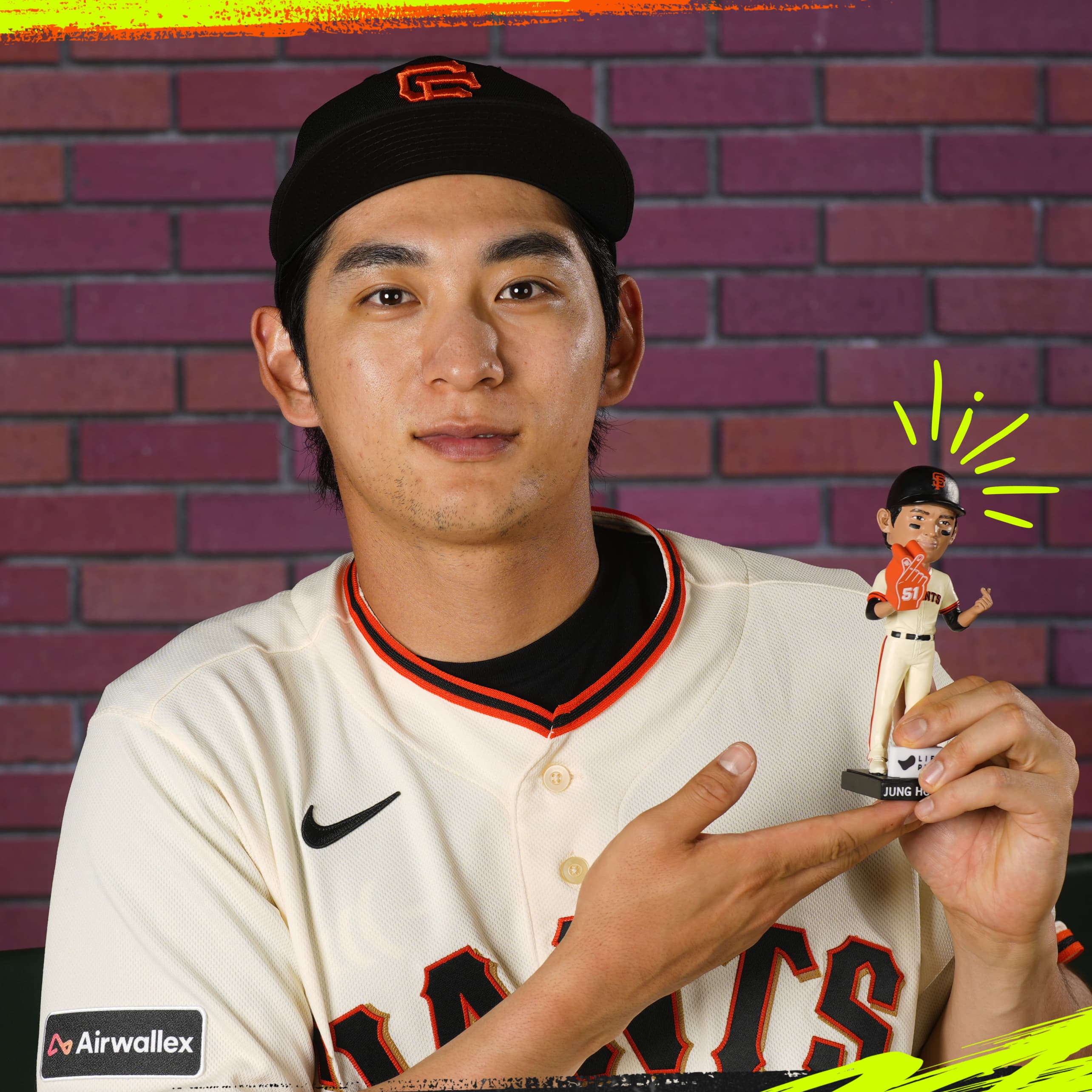 San Francisco Giants Jung Hoo Lee Bobblehead