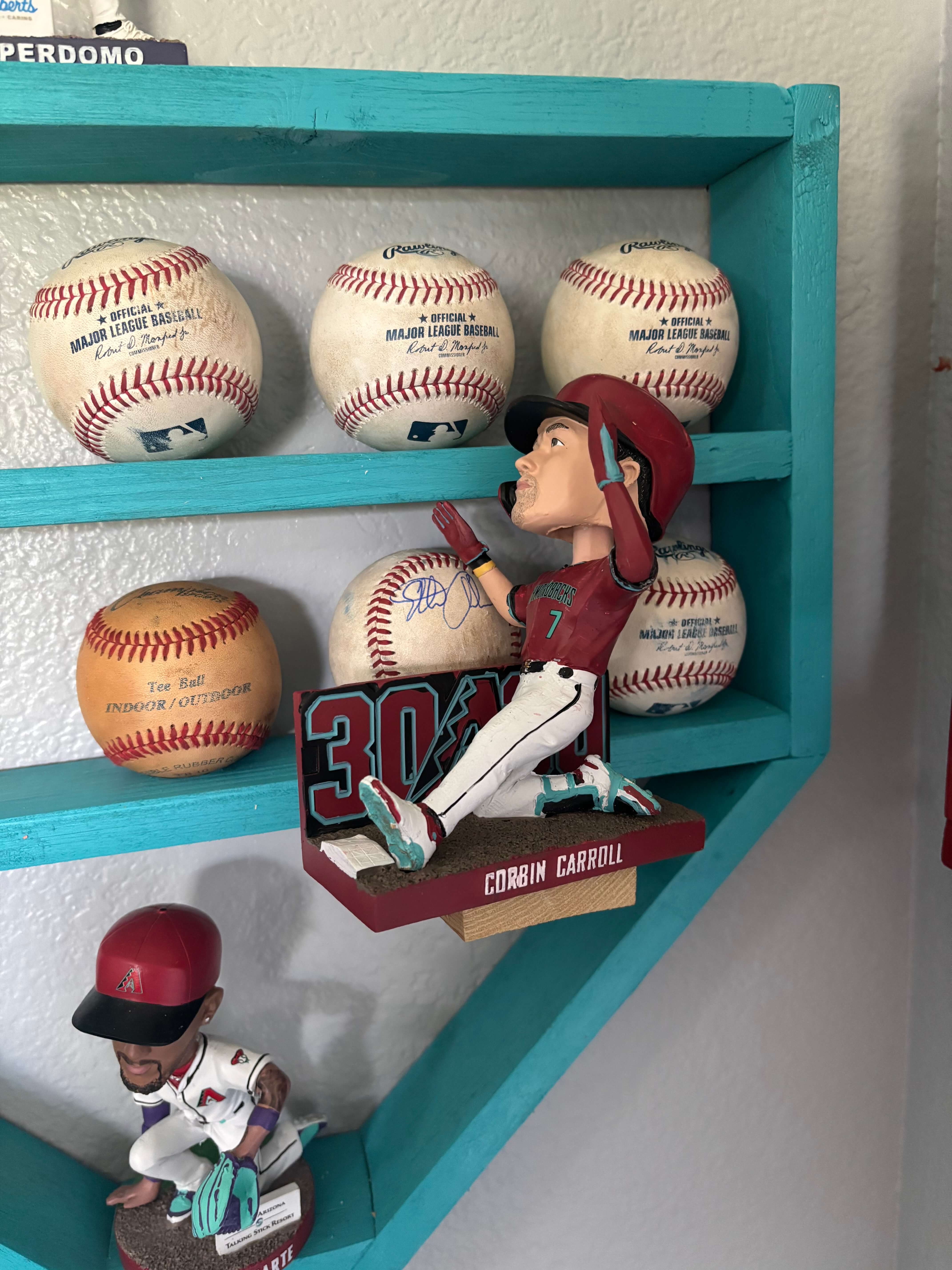 Corbin Carroll 30/30 Sliding Bobblehead