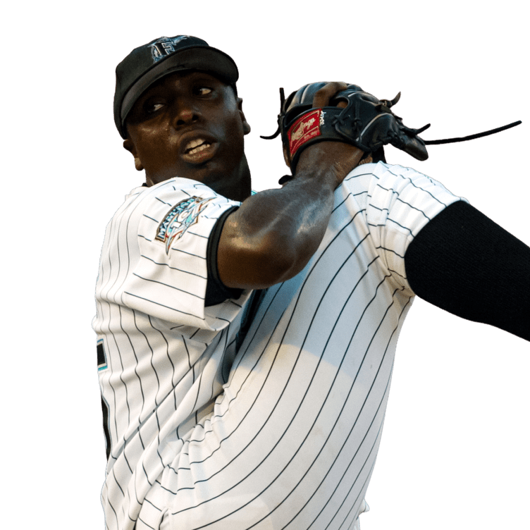 Miami Marlins Dontrelle Willis Hall of Fame Bobblehead