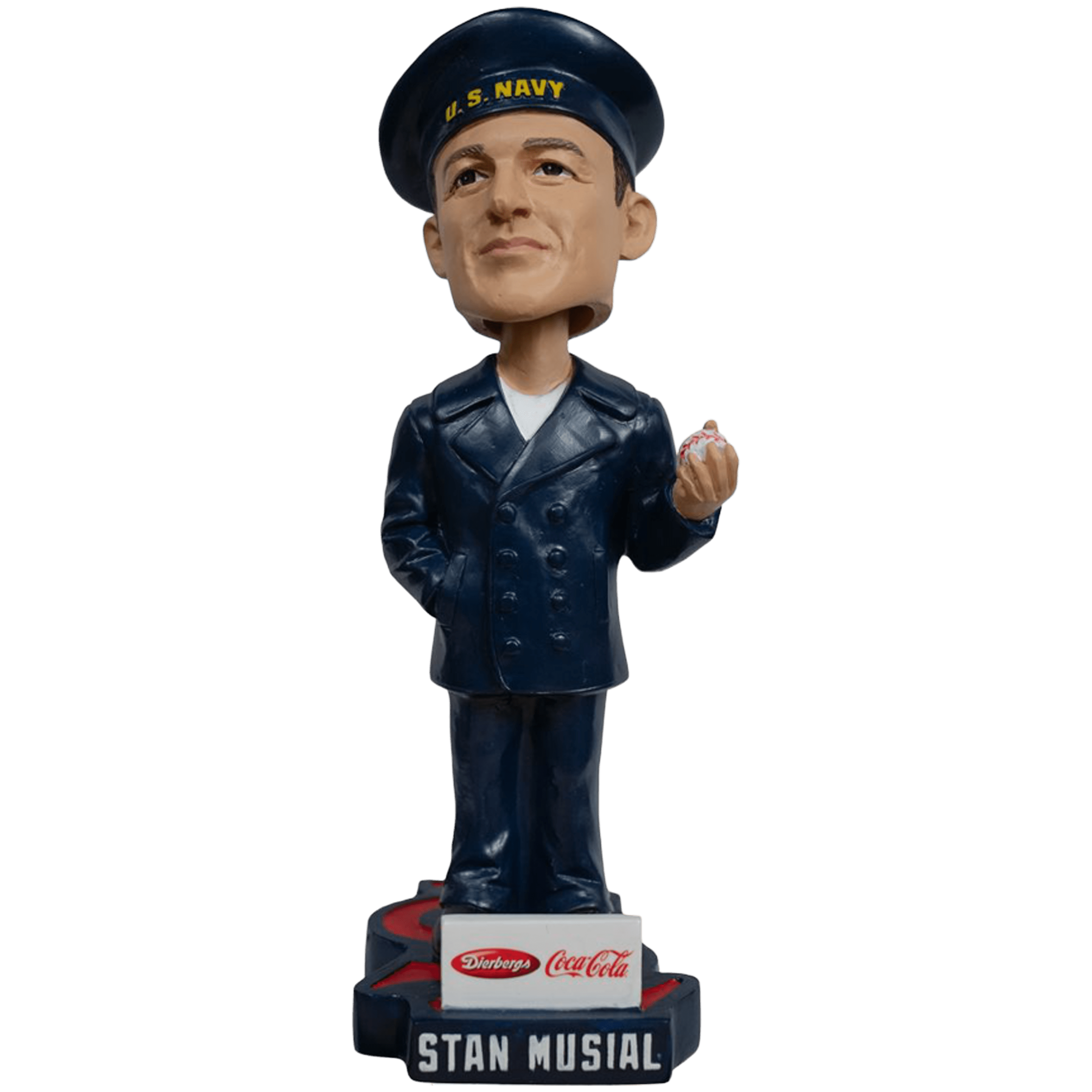 Jupiter Cardinals Stan Musial Military Bobblehead
