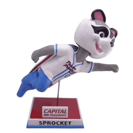 Rocket City Trash Pandas Patriotic Sprocket Bobblehead